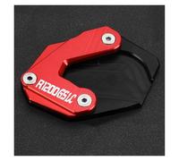 Support Grossissement Coussin D'agrandissement De Pied Béquille, pour BM R1250GS R1200GS LC R 1200GS R1250 GS(Red)