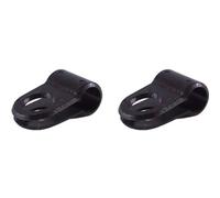 Support Guide Fixation Gaine Ø4 Ø5 Mm Câble Plastique Vélo Vtt Dérailleur Frein Vintage Fixie Velo Multicolore