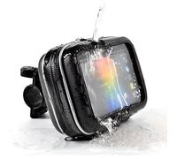 Support Guidon de Moto avec Housse Résistant à l'Eau pour 5'' TomTom One - GO - VIA LIVE - PRO - Start Series GPS Sat Nav