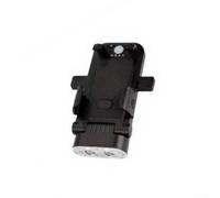 Support Guidon Vélo avec pour chargeur USB Intégré 267g Support | Plastique pour robuste résistant aux intempéries; idéal ville et montagne; durable(Black)