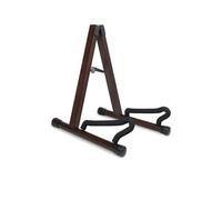 GEWA Support guitare en bois GS-60DW - pliable 38 cm - concert/acoustique/électrique - noyer foncé