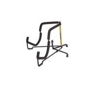 Support guitare électrique et basse TravLite, noir et jaune GS302B