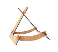 Support Guitare Support de guitare en bois, violon robuste for basse acoustique classique(Dark Brown)