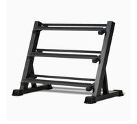 Softee Support haltère hexagonal Pack de 3 Noir 135x57x88 cm Unisexe