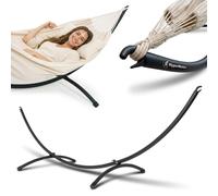 Support hamac arqué acier 300 cm, 100 kg, noir, hypermotion