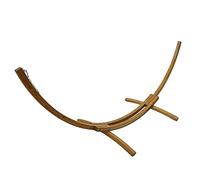 Support hamac structure en bois pour hamac de jardin, capacité max. 150 kg, dimensions 318 x 118 x 122 cm (cadre uniquement, sans hamac).