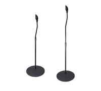 Support Haut-Parleur Au Sol Robuste | Pied D'enceinte Réglable, Universels, pour Bureau, Audiophiles