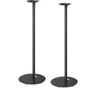 goobay Support de Haut-Parleur pour Sonos Era 100, capacité de Charge 3K, avec Gestion des câbles, 71 cm de Haut, Noir - 71026