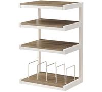 Support hi-fi Vinyl - NORSTONE - Esse - Acier laqué époxy - Étagères en verre - Design contemporain