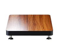 Support HiFi - Meuble AV Robuste en Bois pour platines vinyles, amplificateurs, récepteurs et imprimantes - Conception à Un Niveau pour des Performances optimales et Une expérience Audio amé
