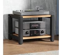 Support HiFi O Rack - 2/3/4/5 niveaux pour TV et lecteur vinyle O Equint Ma Cabinet Record Sto Blu-Ray étagère parfaite pour DAC et amplificateur.