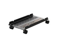 Support hôte d'ordinateur, Base Mobile avec poulie, Support de Rangement for boîtier Bureau, Plateau Fixe surélevé