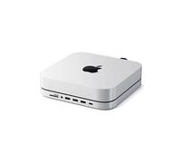 Hub USB Satechi SUPPORT HUB USB-C POUR MAC MINI SILVER