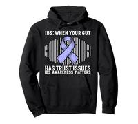 Support IBS Awareness Irritable Bowel Syndrome Warrior Gifts Sweat à Capuche