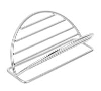 Support Individuel pour Tacos en Acier Inoxydable Argenté, Lot de Set