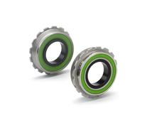 Support inférieur asymétrique Enduro Bearings T47 Maxhit Integrated 440c To 24mm Argenté