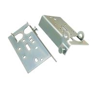 Support inférieur pour portail équerre de fixation garage sectionnelle roulette portail rail guide bas pour de garage coulissante support pivot de sol