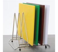 Support Inox pour 6 Planches à Découper de 30 mm Hygiplas