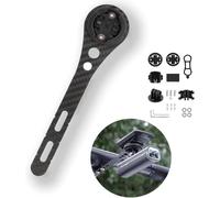 Support Intégré En Fibre De Carbone Pour Garmin-Support De Guidon De Vélo-Support Gps Pour Garmin/Cateye/Wahoo/Bryton-Avec Accessoires