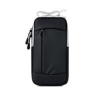 Support interne pour téléphone - Brassard - Support de téléphone - Support pour téléphone portable - Sac de sport avec sangle réglable - Cordon étanche pour la plupart des tailles S