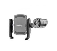 Interphone Cellularline – Support téléphone moto QUIKLOX Universel 3,5"–7,5" Fixation miroir