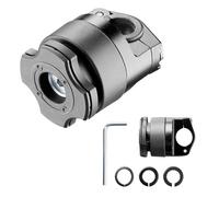 Interphone Cellularline – Support de téléphone rétroviseur Quiklox – fixation rapide – Argenté