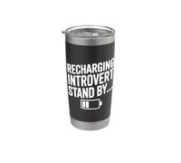 Support introverti de recharge par un design amusant Gobelet isotherme en acier inoxydable double paroi