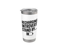 Support introverti de recharge par un design amusant Gobelet isotherme en acier inoxydable double paroi