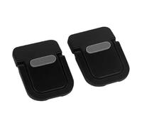 Support invisible pour ordinateur portable - Mini support pliable universel réglable en hauteur pour tablette | Portable et facile à ranger pour une meilleure ventilation | Design pliable noir/argenté