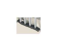 Support isolant VX³ entraxe 75mm pour barre aluminium en C alignée en armoire profondeur 725mm ou 475mm châssis partiel