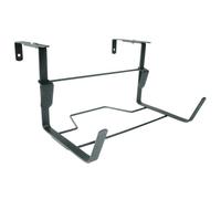 Louis Moulin Support jardinière Fer Plat Fixations réglables 35x18 cm - Anthracite - Made in France, Unique