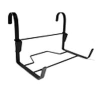 Centrale Brico – Support jardinière balcon et fenêtre – 35x19 cm – Noir