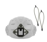 Support JVN pour Casque Tactique, avec Capot Élastique Modulaire et Base de Support pour Caméra de Sport pour Casque Wendy 3.0(Green)