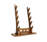 Support Katana Support D'affichage D'épée en Bois Massif, Support Horizontal pour Épées de Samouraï Katana, Support de Sabre Laser Lourd Wakizashi Tanto pour La Maison ou Le Bureau ( Size : 5-tier 37c