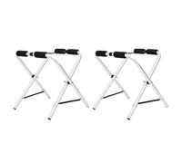 Support Kayak Pliable 17 Pouces, Capacité 150 Lbs, Aluminium Léger - Portable et Compact, Installation Instantanée, Compatible Tous Types de Bateaux