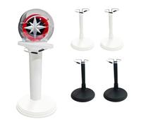 Support Kpop pour bâton lumineux compatible avec les bâtons lumineux officiels - Lot de 4 pièces pour enfants errants de 14 cm à 4,8 cm - 2 supports noirs et 2 blancs - Convient pour les fans et les