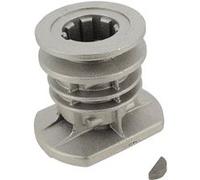 Accessoire pour tondeuse et autoportée GENERIQUE Support lame 25mm + clavette 122465608/3 pour Tondeuse a gazon Ggp