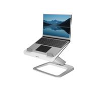 Support Laptop Fellowes Hana LT Blanc ABS Ajustable - 48.3cm (19") Max - Dimensions 342x396x102mm - Poids 2.35kg