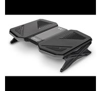 Support Laptop Thermaltake CL-N022-PL00BL-A, Noir, Plastique, Inclinable 15-45°, Jusqu'à 15", 409x301x43mm, Charge Max 10kg