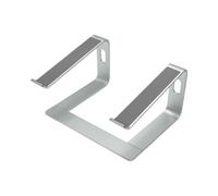 Support Laptop Vision VLM-S Aluminium Argent 260x205mm, Hauteur Max 14cm, 1 Position, Surface Antidérapante, Conditionnement 325x190x45mm