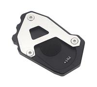 Support latéral Accessoires De Moto À Suspension Basse Béquille Pied Béquille Latérale Plaque De Support De Coussinet D'extension Pour R 1200 1250GS ADV LC(Noir)