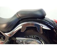 Support latéral C-Bow chrome pour Kawasaki VN 900 Classic/900 Custom/Vulcan