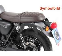 Support latéral chromé C-Bow pour Triumph Bonneville T 100/noir (2017-)