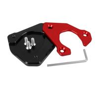 Support Latéral Coussinet Béquille Latérale De Moto pour BMW G310GS 2022 2023 CNC, Plaque Support,Agrandissement du Coussinet D'extension(Rouge 1)