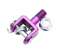 support latéral de Pédales Motocross CNC Foot Pegs Fixing Bracket Rests Pedal Mount Support Bracket Fit For Surron Light Bee X S Fit For Segway X160 X260(Purple Pedal Bracket)