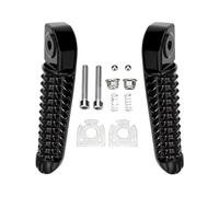 support latéral de Pédales Repose-pieds Avant Et Arrière En Alliage D'aluminium Pour Moto, Compatible Avec Yamaha YZF-R1, R1 LE, R1M, R1S, YZF-R6, VMX1700 GP Repose Pieds Moto(Rear Footpeg Black)