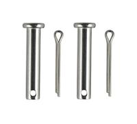 support latéral de Pédales Repose-pieds Avant Et Arrière M8 En Acier 8 Mm Pour Moto, Compatible Avec Yamaha, Suzuki, Honda, BMW, Broches De Montage M8 X 40, M3 X 30