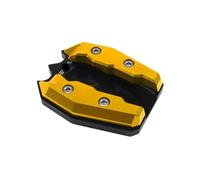 Support latéral de pied de béquille de moto, Extension, coussinet d'agrandissement pour PCX 160 pour PCX160 Extension Pad(Yellow)