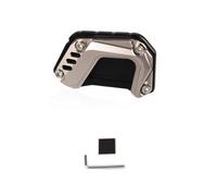 Support Latéral De Pied En Aluminium CNC Pour Moto Pour D&jango 150 2021 2022 2023, Extension Béquille, Étagère Agrandisseur Pad(GRAY)