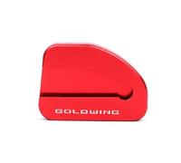 Support latéral du Pied Béquille Latérale CNC pour Moto pour GL1800 Goldwing 1800 F6B 2002-2017, Extension De, Plaque Support, Agrandissement Base(Jaune)
